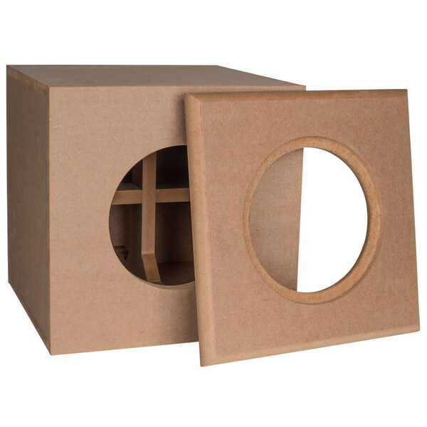 Main product image for Knock-Down MDF 0.75 ft³ Subwoofer Cabinet for Dayton Audio 8" Reference Series HO300-5010